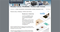 Desktop Screenshot of drucker-infos.de