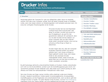 Tablet Screenshot of drucker-infos.net